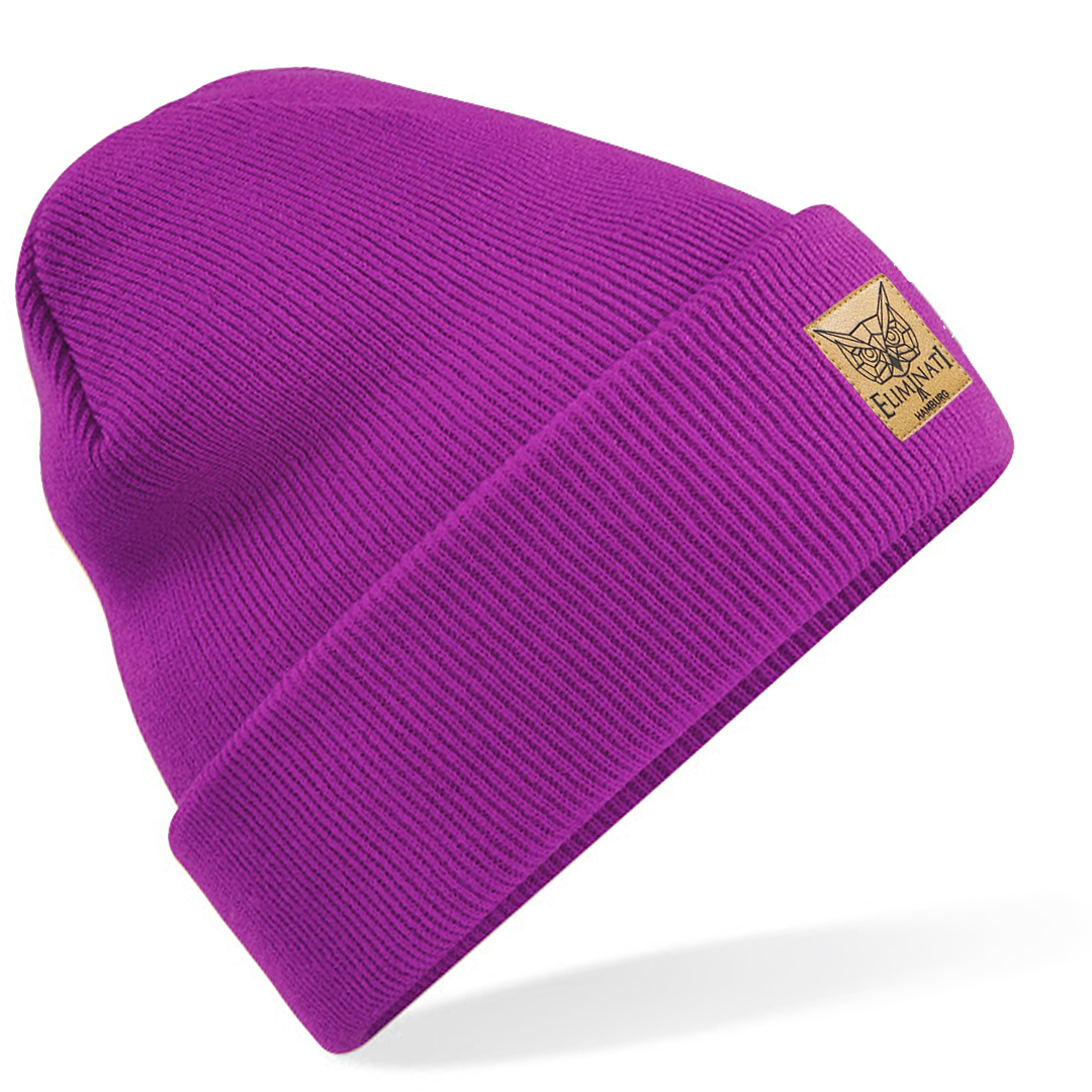Beanie Cottonera Label - Lavender - vegan