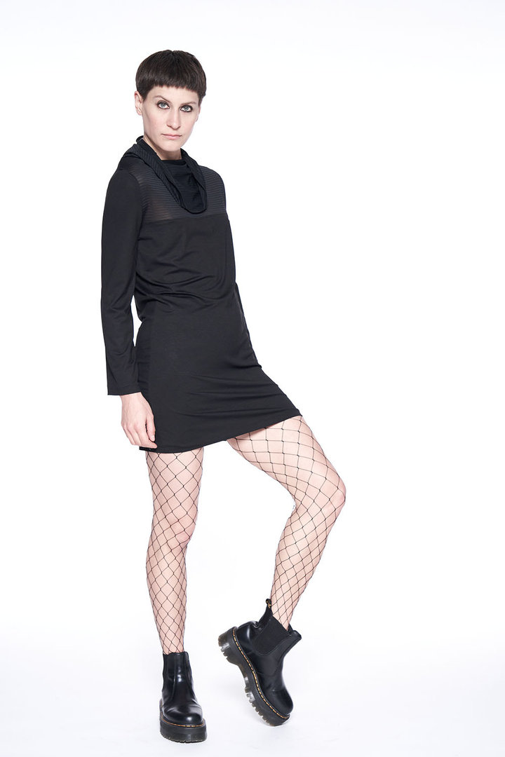 Minikleid Streifen