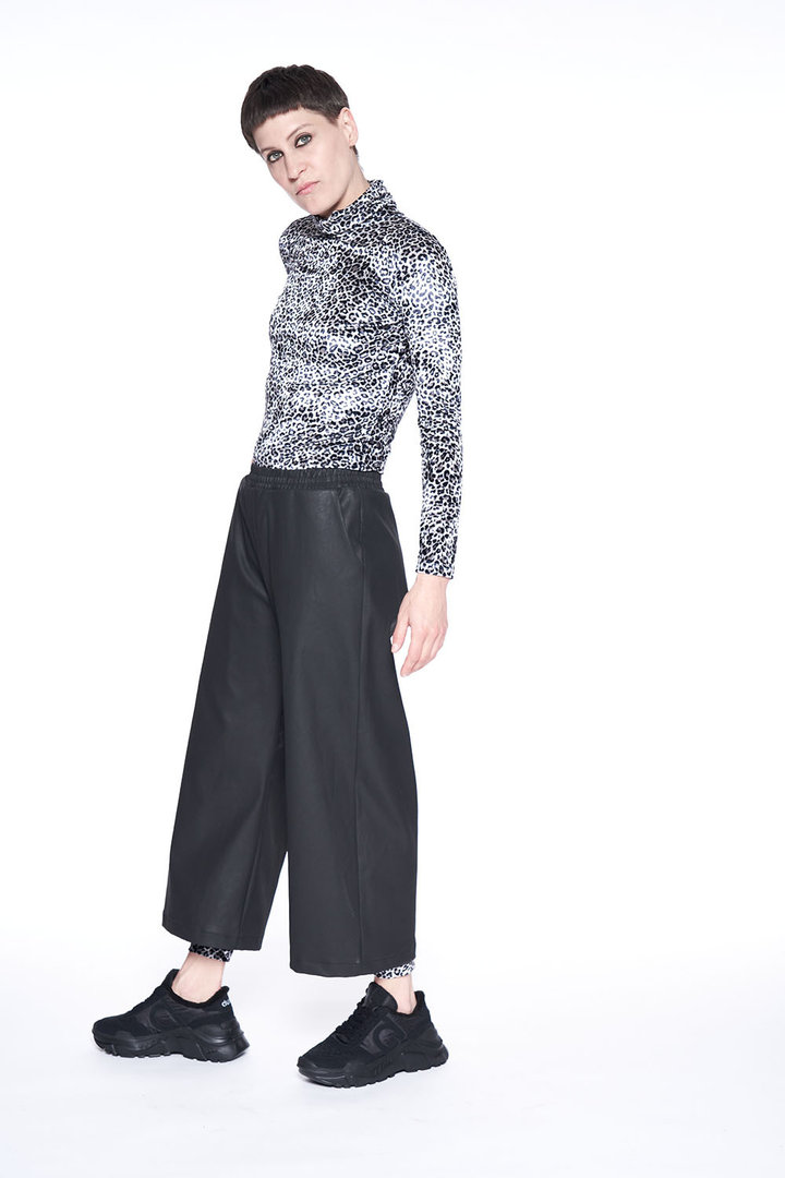 Hose Wetlook Denim